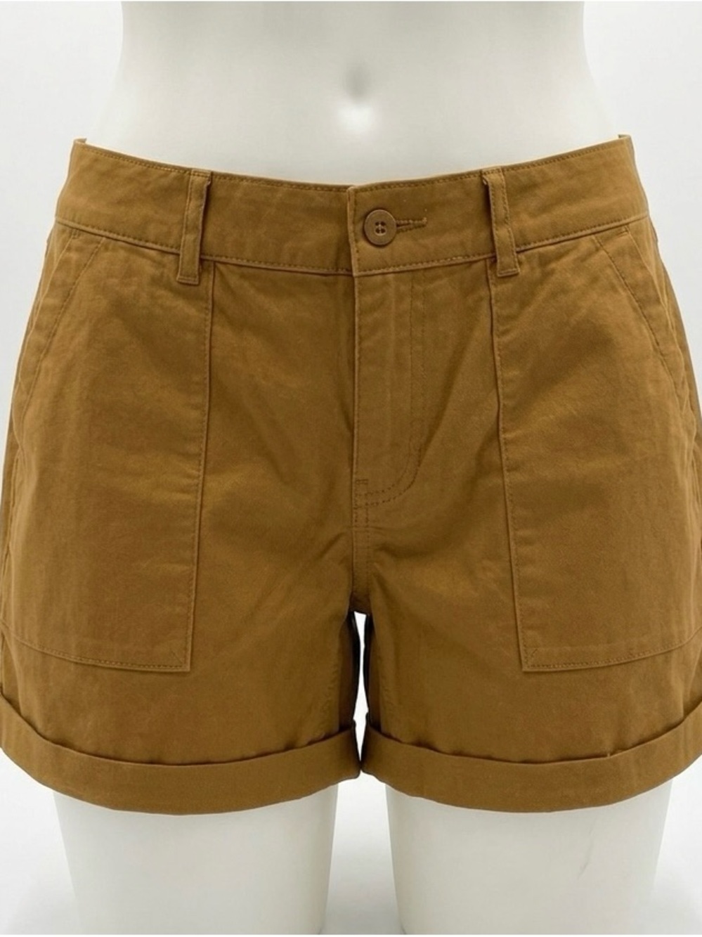 Mountain Hardwear Women's Rolled-Hem Utility Shorts - Brown